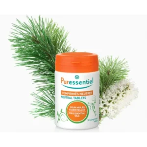 comprimés neutres puressentiel pour absorption huiles essentielles - 30 unités