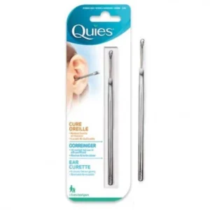 cure oreille en acier inoxydable quies pour un nettoyage doux et efficace