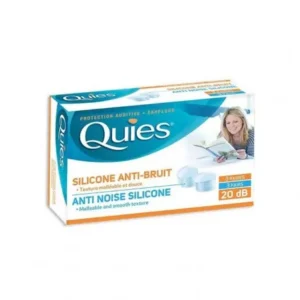 protection auditive silicone anti-bruit quies - 3 paires confortables et discrètes