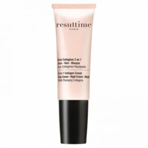 resultime soin collagène 3en1jour - nuit - masque aux collagènes repulpants 50 ml