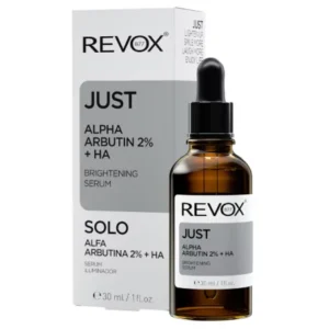 revox b77 just alpha arbutin 2% + ha brightening serum, 30ml