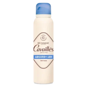 déodorant anti-transpirant rogé cavailles absorb+ soin régulateur mixte spray 150 ml