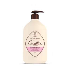 lait bain douche hydratant rogé cavaillès 1l pour peaux sèches