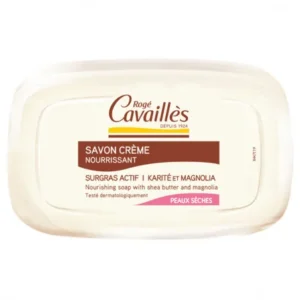 savon crème rogé cavaillès au beurre de karité & magnolia 115g - soin nourrissant pour peaux sensibles