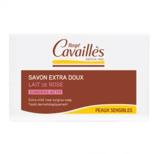 savon surgras rogé cavaillès lait de rose 250g - douceur et hydratation pour peaux sensibles