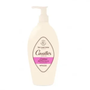 gel intime naturel pour petite fille roge cavailles - soin doux et protecteur 250 ml