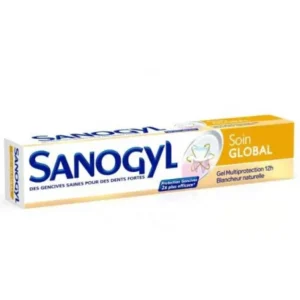 dentifrice sanogyl soin global + blancheur 75ml - protection multiprotection & blanchiment