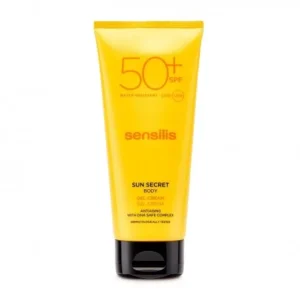 sensilis sun secret body gel crème spf50 + 200 ml