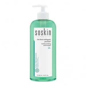 soskin gel nettoyant doux purifiant 500ml