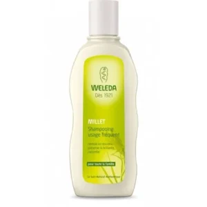 weleda shampooing usage fréquent au millet bio 190ml