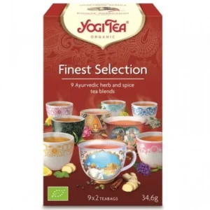 yogi tea meilleure selection 9x2 teabags 34.6g