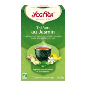 yogi tea the vert au jasmin 17x2g