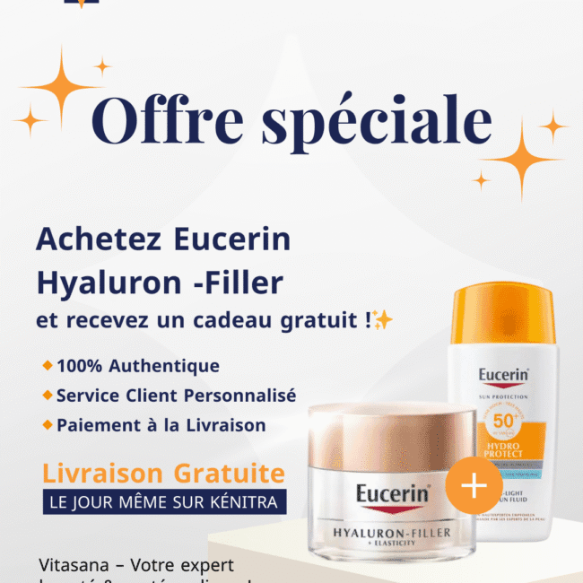 eucerin ecran anti-pigment spf 50 + 50 ml = 2 serum duo format de voyage offerts