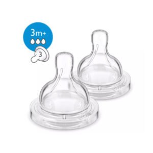 avent avent 2 tetines- 3m+ / 3t scf633/27