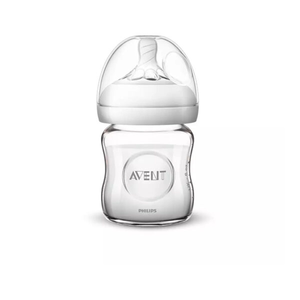 avent biberon natural en verre 120 ml scf051/17