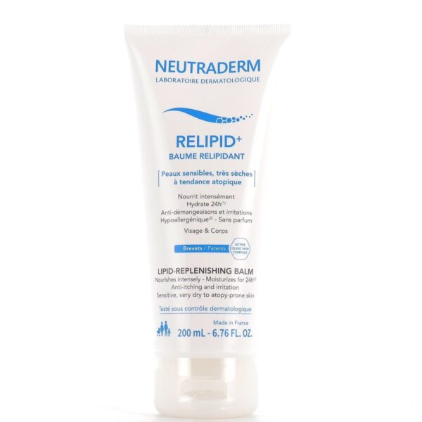 neutraderm relipid+ baume relipidant 200ml