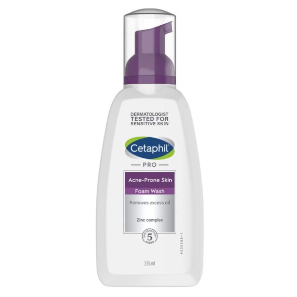 cetaphil – pro acné mousse nettoyante – 235 ml