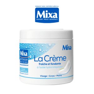 mixa crème fraîche et fondante à l’acide hyaluronique pur 400ml