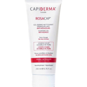 Capiderma – Rosacap gel derme-nettoyant démaquillant anti-rougeurs – 200 ml