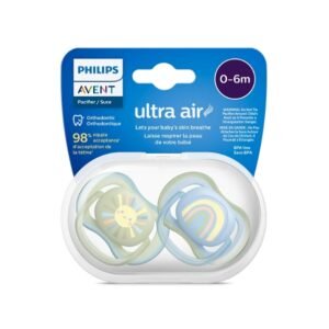 avent sucette ultra air 0-6m boy scf085/58