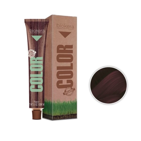 biokera color aubergine intense n°5.96