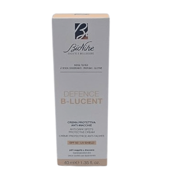 bionike defence b-lucent creme protectrice anti tache spf50 40ml