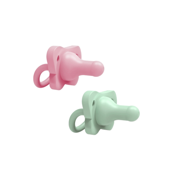 dr brown’s 2 suc happy paci vert & rose 0-6m