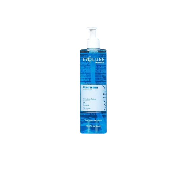 evolune gel nettoyant eclaircissante 400ml