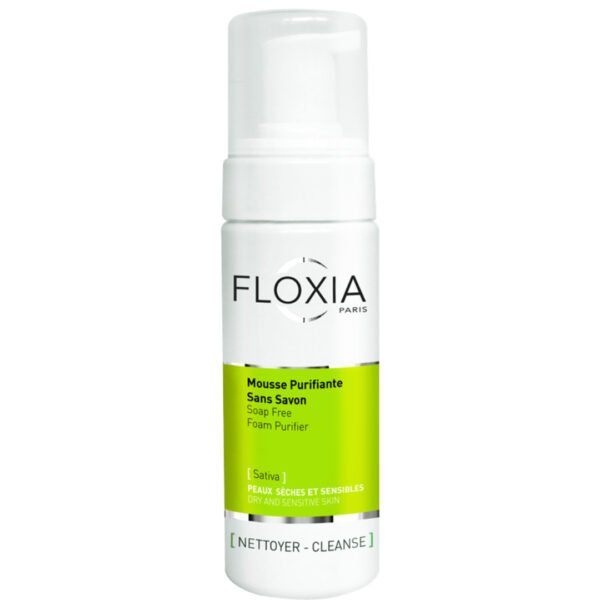 floxia mousse purifiante sans savon 150ml