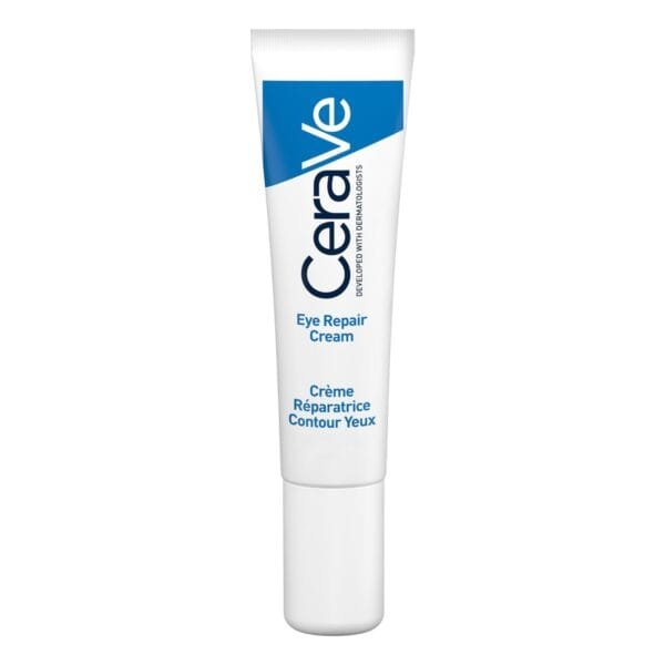 cerave crème réparatrice yeux anti-cernes et anti-poches  >  14ml