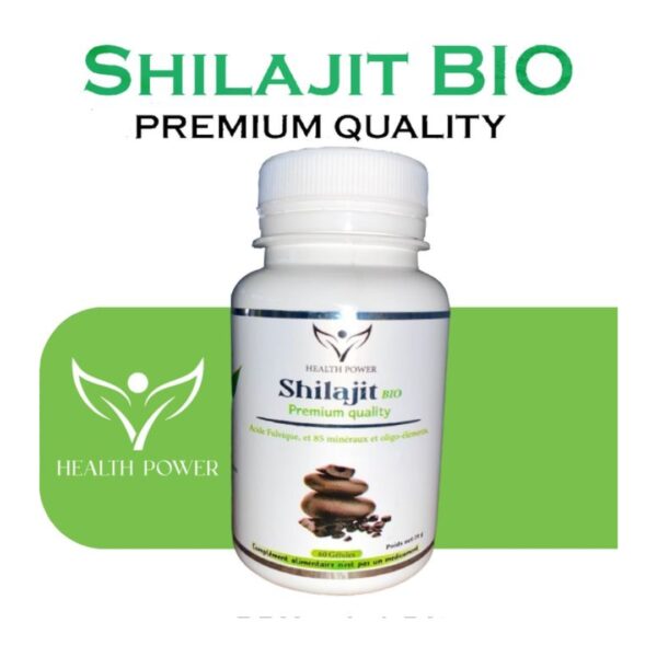 health power shilajit 60 gelules