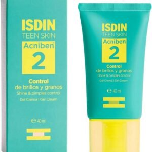 isdin acniben 2 contrôle brillance et boutons 40ml