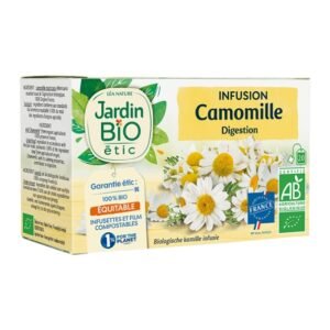 jardin bio infusion camomille 20 sachet