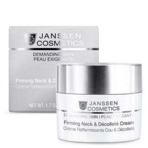 janssen cosmetics crème raffermissante cou & décolleté 50ml
