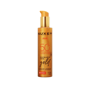 nuxe sun spf50 huile solaire or 150ml
