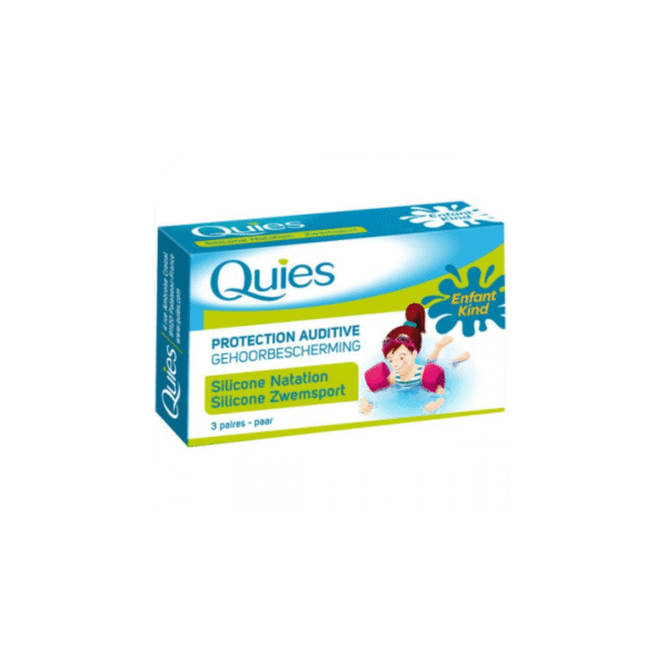 quies protection enfant en silicone spécial natation – 6 paires