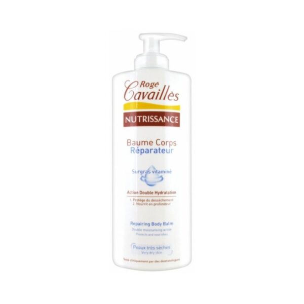 roge cavailles baume corps reparateur hydratante 400ml