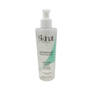 skinat gel nettoyant purifiant eclaircissant 200ml