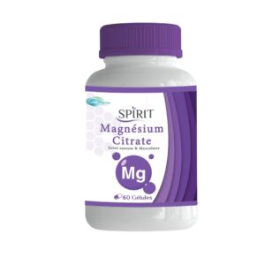 spirit magnesium citrate 60 gelules