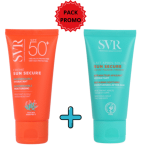 svr duo pack  sun secure fluide 50ml + lait apres soleil 50ml