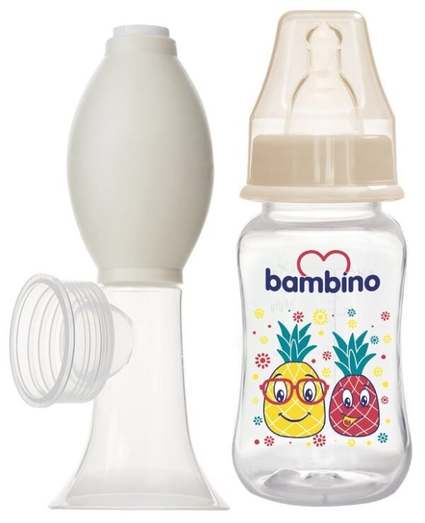 bambino tire lait avec bib t002