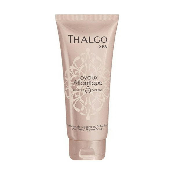 thalgo joyaux atlantique gommage de douche au sable rose 200ml