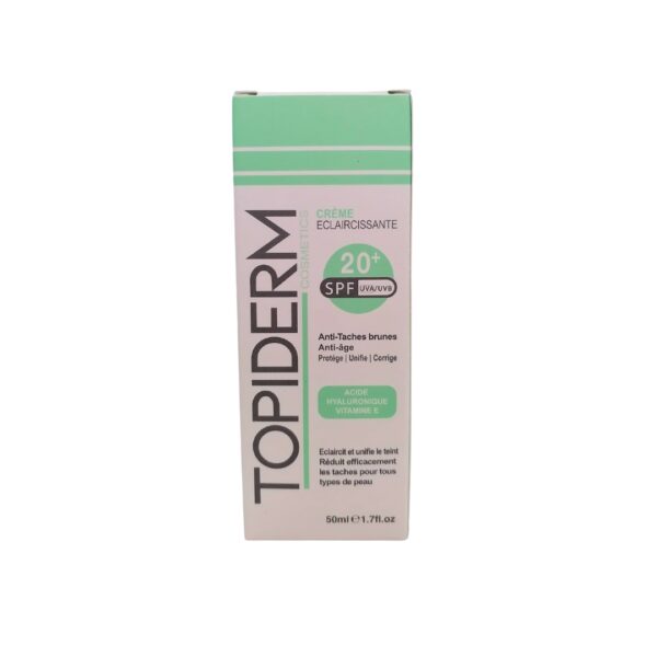 topiderm creme de nuit eclaircissante spf20+ 50ml