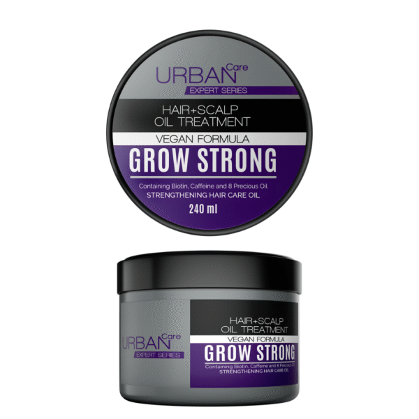 urban care biotin & coffeine n°1 grow strong hair oil treatment 240ml