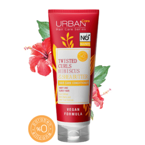 urban care twisted curls hibiscus&shea butter conditioner nosulf 250ml