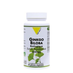 vitall plus ginkgo biloba 500mg 60 gelules