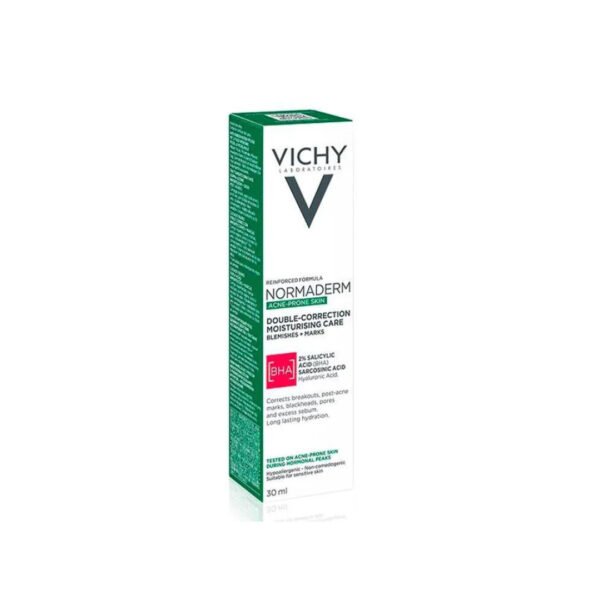 vichy normaderm fluide double correction hydratant 30ml