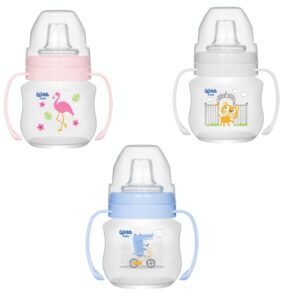 weebaby tasse anti-fuite avec poignee 125ml 753-f