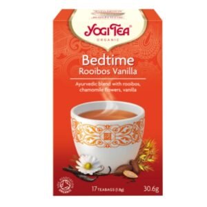 yogi tea bonne nuit rooibos vanille 17 x 2g