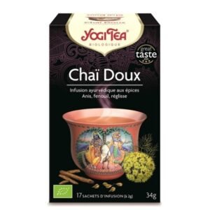 yogi tea chai doux 17 x 2g